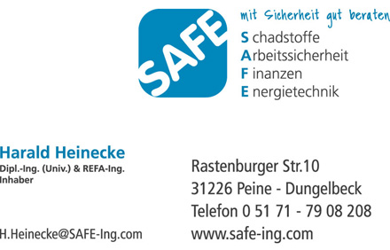 SAFE - Harald Heinecke